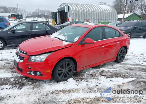2014 Chevrolet Cruze Ltz z USA, uszkodzony, nr VIN 1G1PG5SBXE7332038